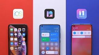 Androidowy klon iOS - MIUI 12 vs iOS vs MIUI11 | porównanie