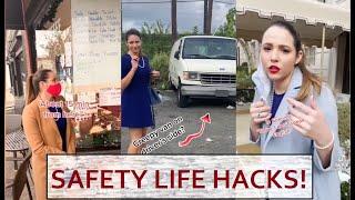 Situation when it's best to lie + Car Safety Hacks and tricks by Cathy Pedrayes | Tiktok Compilation