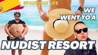 WE VISIT A NUDE BEACH | Vera  | Van Life Spain