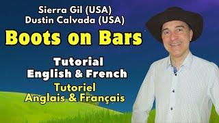 Boots on Bars Line Dance (Tutorial English & French / Tutoriel Anglais & Français)