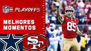 Dallas Cowboys x San Francisco 49ers | NFL Playoffs Melhores Momentos | Divisional Round