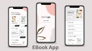 Ebook App Flutter UI | Reading Books Application UI | EBook Source Code