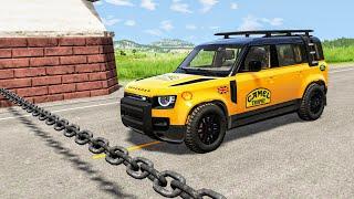 Cars vs Chain #3 – BeamNG Drive | CrashBoomPunk