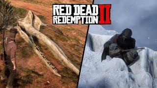 11 НОВЫХ ЖУТКИХ ПАСХАЛОК В RED DEAD REDEMPTION 2 (Жуткие пасхалки)