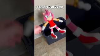 Sonic Plush VS Bin #sml #sonicplush #soniccontent