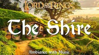 (NO MID-ROLL ADS) Lord Of The Rings - The Shire | Ambience & Music Ambience for Focus Study 3 HOURS