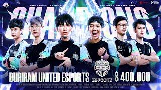 BURIRAM UNITED ESPORTS TRỞ THÀNH TÂN VƯƠNG - CHUNG KẾT AIC 2021