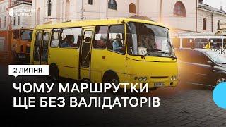 Чому у приватних автобусах Чернівців не встановили валідатори з 1 липня