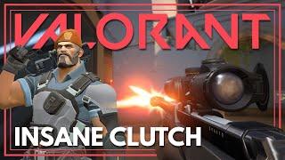 INSANE 1V3 CLUTCH! | VALORANT