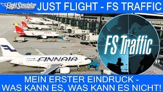 Just Flight - FS TRAFFIC - Was kann es, was kann es nicht!  MSFS 2020