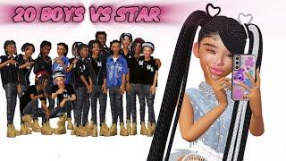 20 Zepeto Boys VS 1 Zepeto Girl:STAR