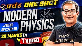 JEE Main 2025 | MODERN PHYSICS | FREE YouTube Crash Course | प्रचंड Series | Vinay Shur Sir