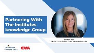 Partnering with The Institutes Knowledge Group