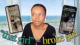 Becoming “THAT GIRL" is making you POOR, DEPRESSED & in DEBT!