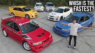 Battle of the BEST Mitsubishi Evos