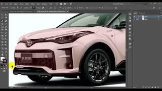 Car Design |  C HR GR SPORT Vector Tutorial |  Adobe Illustrator CC 2018