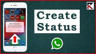 How To Create Status On WhatsApp iPhone