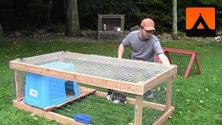 How to Build a Rabbit Hutch -  Cheap and Easy