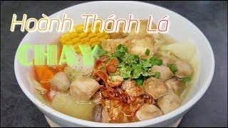 Cách Làm Món Hoành Thánh Lá nấu Chay Ivi Lunch | Món Ngon Ivi Lunch ️