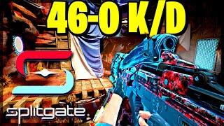 *INSANE* FLAWLESS 46-0 GAME! | HARD CARRYING MY TEAM! (Splitgate Gameplay)