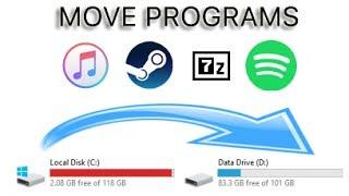 How to Move Programs from One Hard Drive to Another