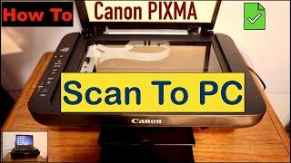 How To Scan Your Document From Canon Printer To Your PC ?