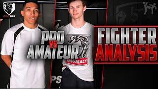 Amateur MMA Fighter Analysis (vs Pro)