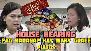 MARY GRACE PIATOS AY SI SARA DUTERTE- ZULEIKA LOPEZ UMATEND NA NG HEARING