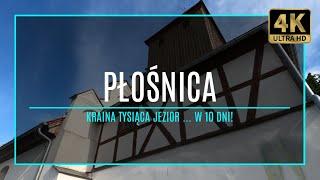 MAZURY [4K] - PŁOŚNICA - Kraina Tysiąca Jezior w 10 dni! (#4 zabytki i atrakcje Mazur)