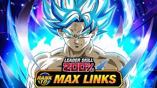 TOP 5 TUR??? LEVEL 10 LINKS 100% UNIVERSE TREE BLUE GOKU! (DBZ: Dokkan Battle)