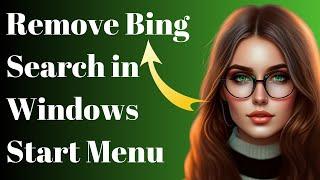 How To Remove Bing Search in Windows 10 Start Menu