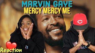 First time hearing Marvin Gaye “Mercy Mercy Me” Reaction | Asia and BJ