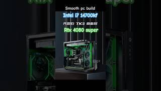 Smooth beautiful pc build Intel i7 14700kf rtx 4080 super #pcbuild #gamingpc #pc