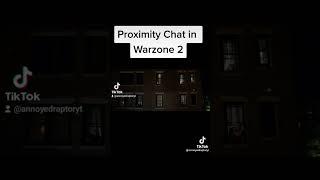 Proximity chat in warzone 2