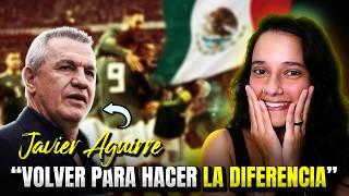 Es momento de VOLVER a MI PAÍS y hacer algo por él: JAVIER AGUIRRE tecnico de la selección de México