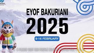 ! Winter EYOF Bakuriani 2025️European Youth Olympic Winter Festival