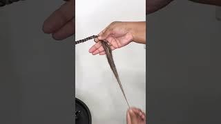 come chiudere le pu te delle treccine /learn howto braids #babyhair #usa #afro