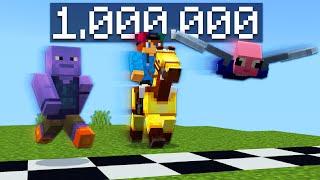 First To Travel 1,000,000 Minecraft Blocks Wins