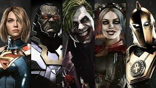INJUSTICE 2 - All Super Moves All Characters
