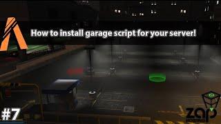 How to install garage script for your server!