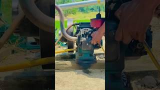 Black Japanes Diesel Engine ||A toung man hard work tk start this engine #shortsfeed #viralvideo #y