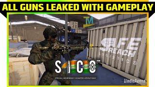 SICO ALL GUNS LEAKED : THE SICO ARMOURY || SICO : SPECIAL INSURGENCY COUNTER OPERATIONS #Faug rival