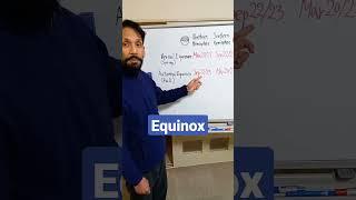 What is an equinox? [ ForB English Lesson ] #shorts