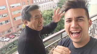 PRANKING MY DAD IN CHINA!!!  #Father&SonGoals