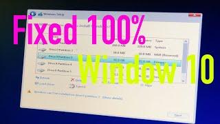 Fixed: Windows can't be installed on drive 0 partition 3 (2020)