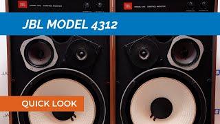 JBL Model 4312 Control Monitors from 1982 - Legendary Studio Monitors