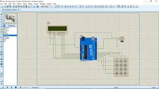 Password Based Door Locking System Using Arduino || Proteus Simulation