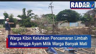 Warga Kibin Keluhkan Pencemaran Limbah, Ikan hingga Ayam Milik Warga Banyak Mati