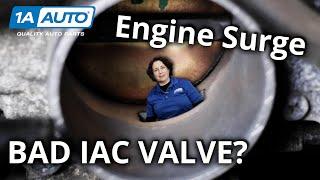 Car Engine Revving Up and Down? How to Diagnose Engine Surge!