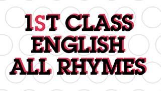 1st class English  all rhymes , 4k quality,